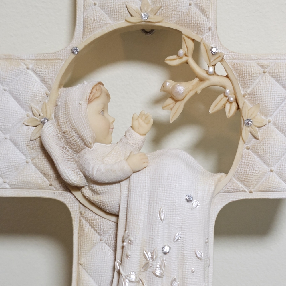 NEW Foundations by Enesco Cross for Boy | Baby |Christening | Religious